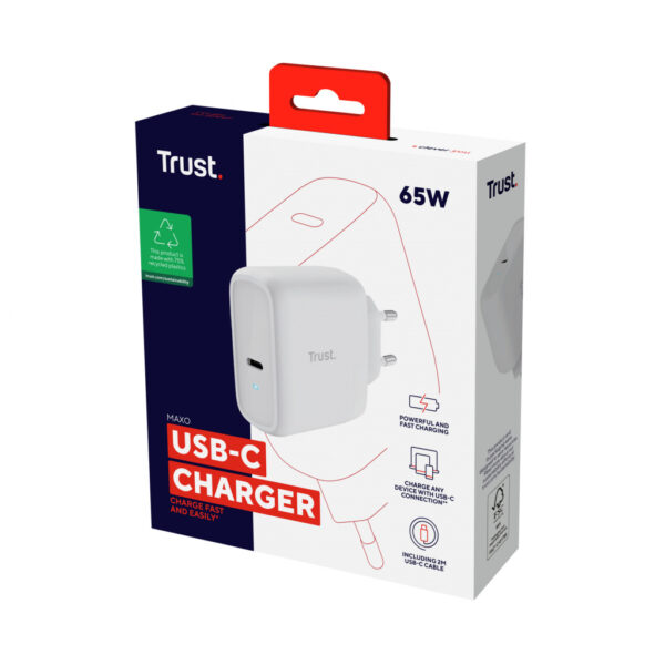 Trust Maxo 65W Universeel Wit AC - Afbeelding 7