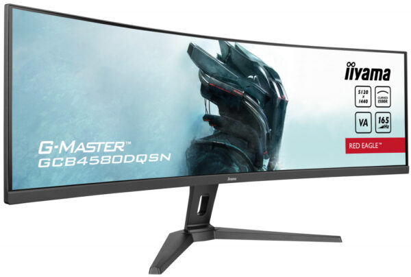 iiyama G-MASTER RED EAGLE CURVED computer monitor 114,3 cm (45") 5120 x 1440 Pixels Dual QHD LED Zwart - Afbeelding 3