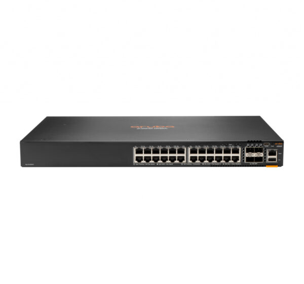 Hewlett Packard Enterprise Aruba CX 6200F 24G 4SFP+ Managed L3 Gigabit Ethernet (10/100/1000) 1U