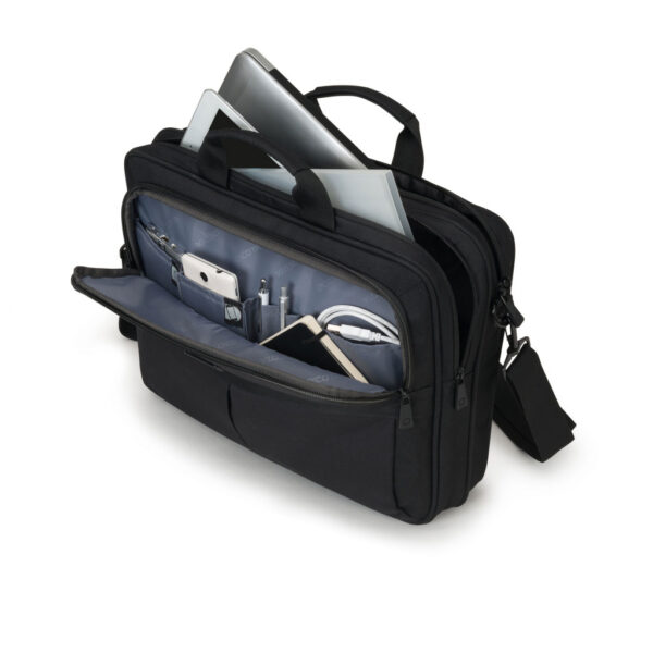 DICOTA Eco Top Traveller SCALE 35,8 cm (14.1") Aktetas Zwart - Afbeelding 3