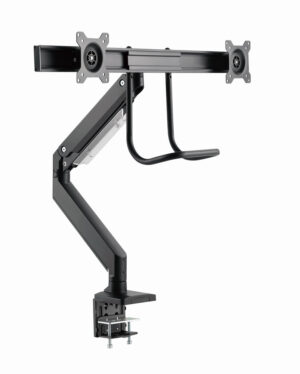 Gembird MA-DA2-04 flat panel bureau steun 81,3 cm (32") Zwart