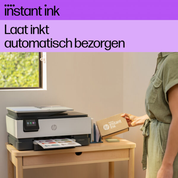HP OfficeJet Pro 8132e Draadloos All-in-One Kleur Printer, Instant Ink; Dubbelzijdig printen - Afbeelding 8