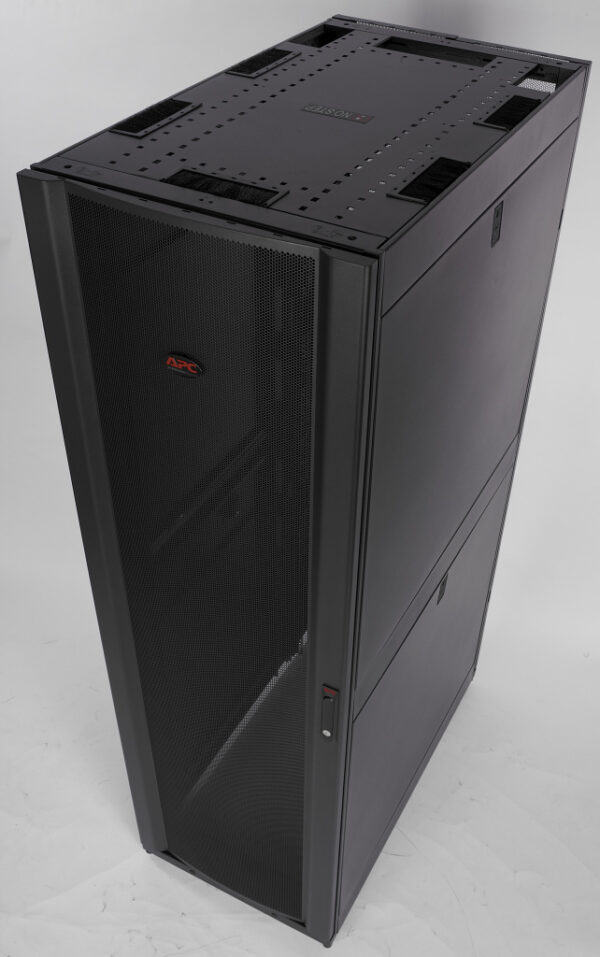 APC AR3100 NetShelter SX 42U 600mm(b) x 1070mm(d) 19" IT rack, behuizing met zijpanelen, zwart - Afbeelding 3