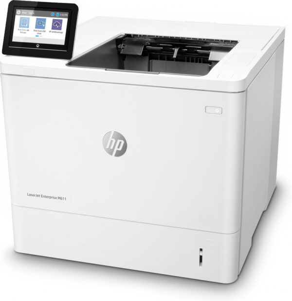HP LaserJet Enterprise M611dn Zwart-wit Printer, Alleen Ethernet; Dubbelzijdig - Afbeelding 3