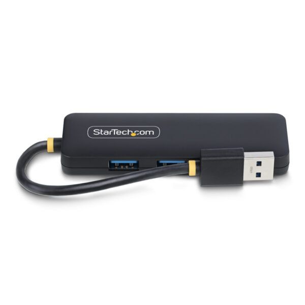 StarTech.com 4-Port USB-A Hub, 5Gbps, Bus Powered, Compacte Travel Mini USB Hub, Multi-Port USB 3.0 Splitter, Draagbare USB Hub, - Afbeelding 6