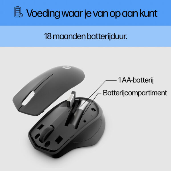 HP 280 Silent Wireless Mouse - Afbeelding 6