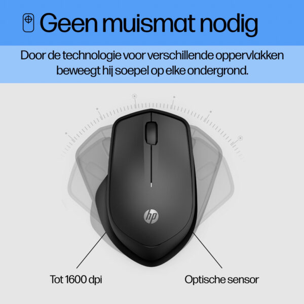 HP 280 Silent Wireless Mouse - Afbeelding 8