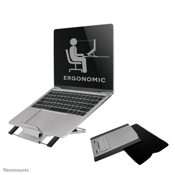 Neomounts NSLS100 Laptopstandaard 10-22" - opvouwbaar - compact - universeel - Afbeelding 7