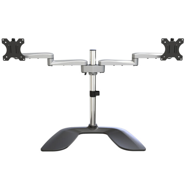 StarTech.com Dual Monitor Stand, Ergonomische Monitorstandaard voor VESA Schermen tot 32" (8kg), Vrijstaande en Scharnierende Un - Afbeelding 3