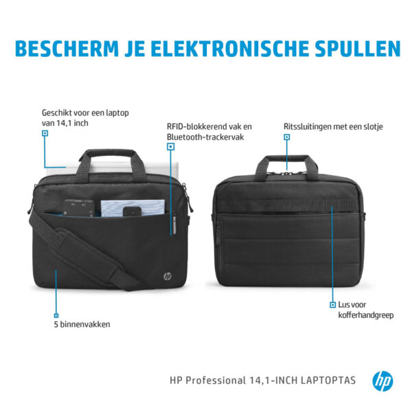 HP Professionele Laptoptas van 14,1 inch - Afbeelding 6