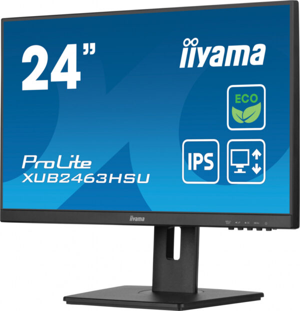 iiyama ProLite XUB2463HSU-B1 computer monitor 61 cm (24") 1920 x 1080 Pixels Full HD LED Zwart - Afbeelding 13