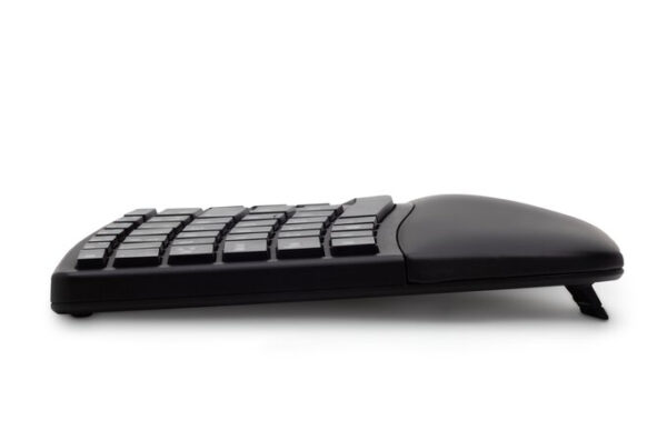 Kensington ProFit Ergo Wrlss toetsenbord Universeel RF draadloos + USB AZERTY Frans Zwart - Afbeelding 8