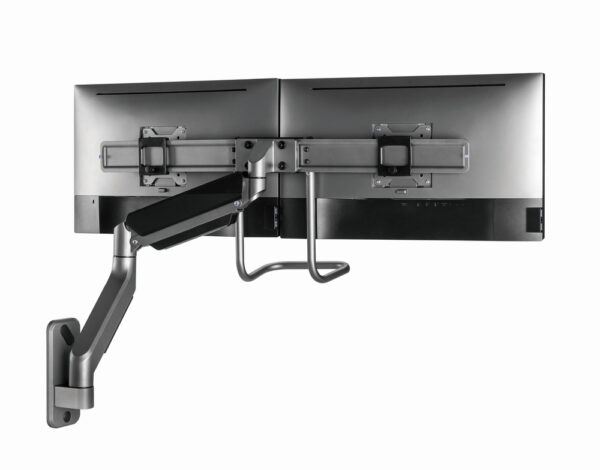 Gembird Laikiklis Adjustable wall 2-display mounting arm 17-32inch iki 8kg - Afbeelding 7