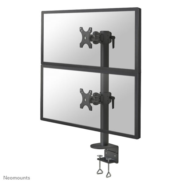 Neomounts FPMA-D960DVBLACKPLUS Monitorarm 17-49" - verticale montage