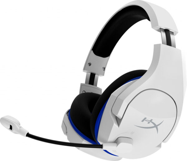 HyperX Cloud Stinger Core - draadloze gamingheadset (wit-blauw) - PS5-PS4 - Afbeelding 4