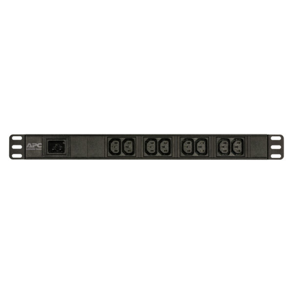 APC Easy PDU EPDU1016B, Basic, 1U, 16A, 230V, (8x)C13, C20 stekker - Afbeelding 2