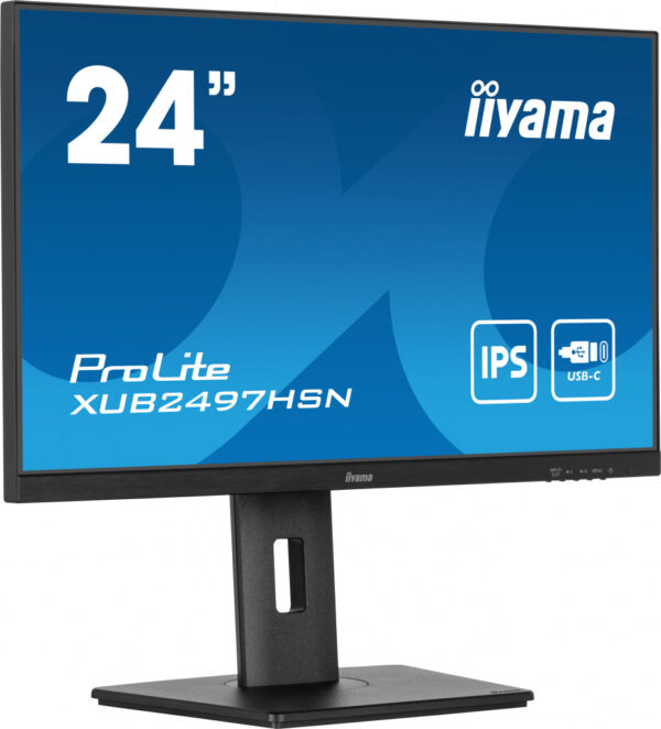 iiyama ProLite XUB2497HSN-B2 computer monitor 60,5 cm (23.8") 1920 x 1080 Pixels Full HD LED Zwart - Afbeelding 3