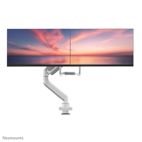 Neomounts DS75-450WH2 Monitorarm 17-32" - gasveer - Topfix - 180°-stop - Afbeelding 14