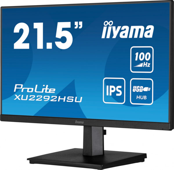 iiyama ProLite XU2292HSU-B6 computer monitor 54,6 cm (21.5") 1920 x 1080 Pixels Full HD LED Zwart - Afbeelding 5