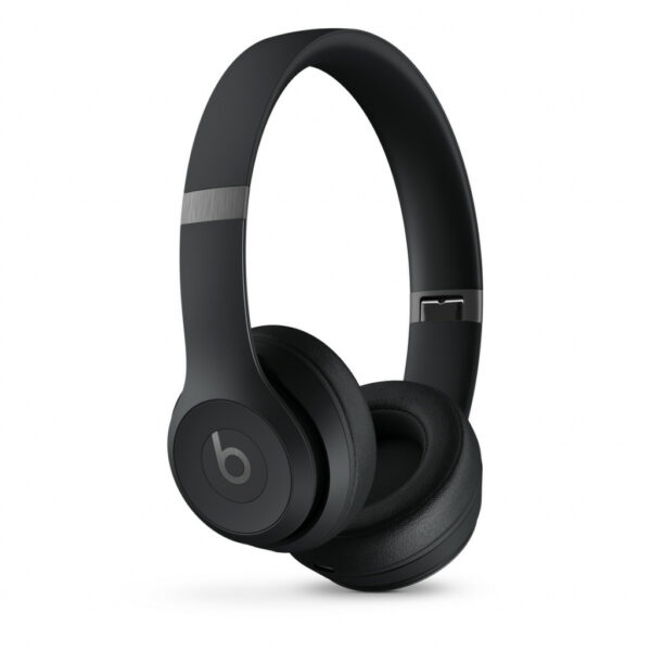 Apple Beats Solo 4 Hoofdtelefoons Bedraad en draadloos Hoofdband Oproepen/muziek USB Type-C Bluetooth Zwart - Afbeelding 5