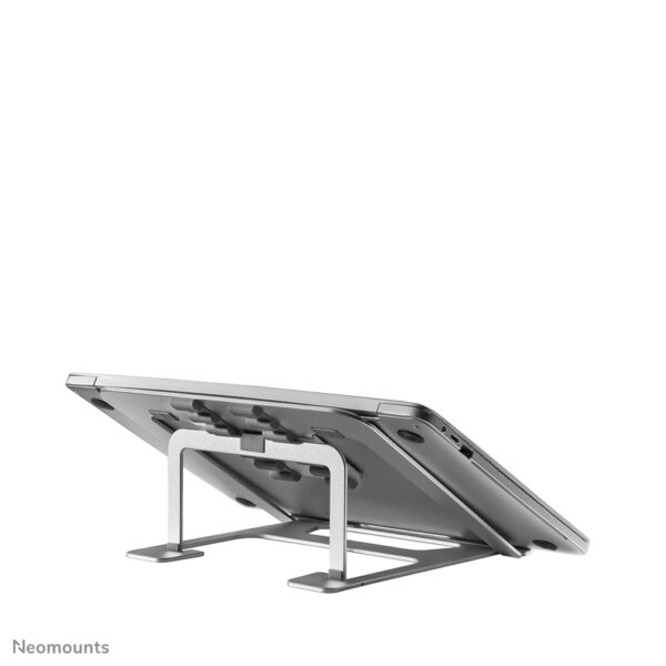 Neomounts NSLS085SILVER Laptopstandaard 10-17" - opvouwbaar - compact - universeel - Afbeelding 4