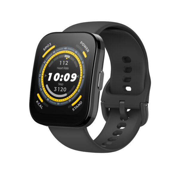 Amazfit Bip 5 4,85 cm (1.91") LCD 38 mm Digitaal 320 x 380 Pixels Touchscreen Zwart GPS - Afbeelding 2