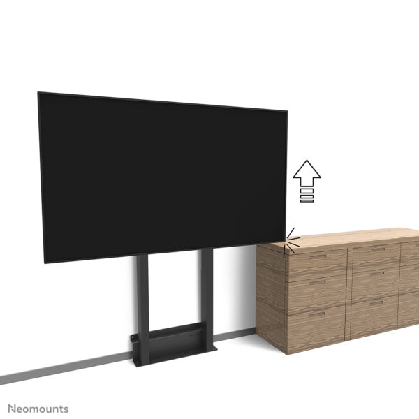 Neomounts WL55-875BL1 TV vloerstandaard 55-100" - wand - gemotoriseerd - TÜV - Afbeelding 9