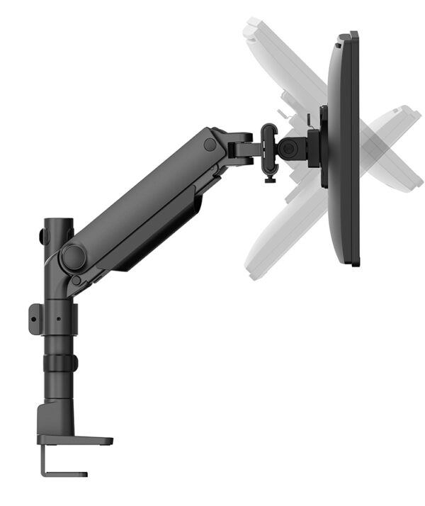 Neomounts DS65S-950BL2 Monitorarm 24-34" - gasveer - Topfix - multi-instelbaar - 180°-stop - Afbeelding 11