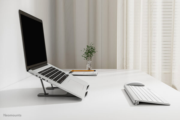 Neomounts NSLS085GREY Laptopstandaard 10-17" - opvouwbaar - compact - universeel - Afbeelding 8