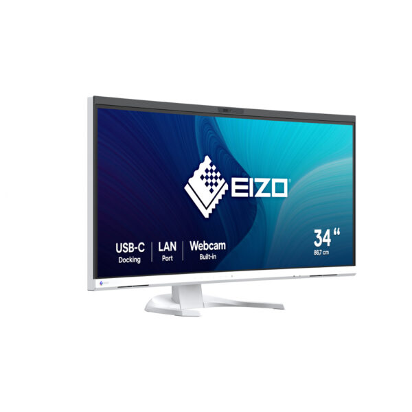 EIZO FlexScan EV3450XC-WT LED display 86,6 cm (34.1") 3440 x 1440 Pixels UltraWide Quad HD Wit - Afbeelding 8