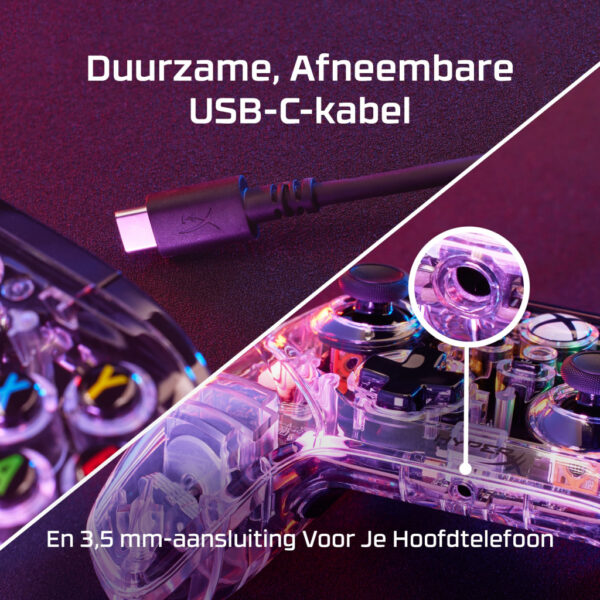 HP Clutch GladiateX Zwart USB Gamepad Xbox One, Xbox Series X - Afbeelding 9