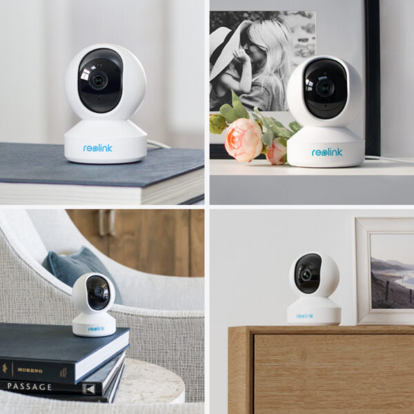 Reolink E Series E-serie E330 - 4 MP beveiligingscamera voor binnen, detectie van personen/huisdieren, automatisch volgen, 2,4/5 - Afbeelding 5