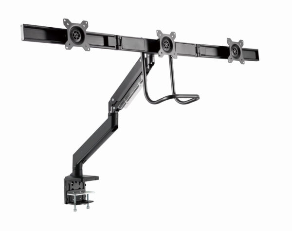 Gembird MA-DA3-03 flat panel bureau steun 68,6 cm (27") Zwart - Afbeelding 3