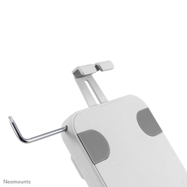 Neomounts FL15-625WH1 Tablet vloerstandaard 7.9-11" - vergrendelbaar - universeel - Afbeelding 4