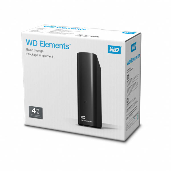 Western Digital WD Elements Desktop 3.5 Inch Externe HDD, 4TB - Afbeelding 8
