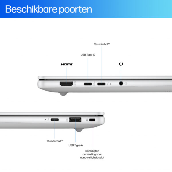 HP EliteBook X G1a AMD Ryzen AI 7 PRO 360 Laptop 35,6 cm (14") Touchscreen 2.8K 32 GB LPDDR5x-SDRAM 1 TB SSD Wi-Fi 7 (802.11be) - Afbeelding 18