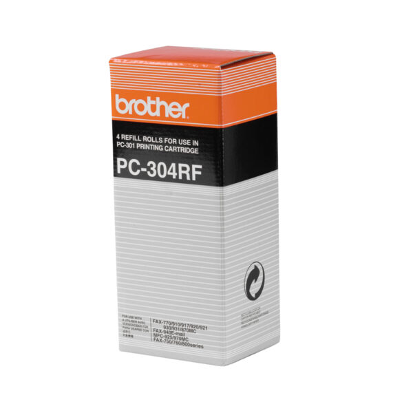 Brother PC-304RF faxbenodigdheid Faxlint 235 pagina's Zwart 4 stuk(s) - Afbeelding 3