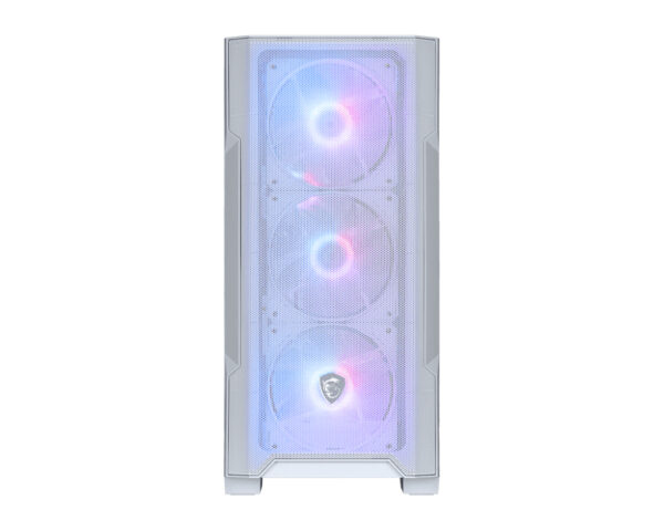 MSI MAG Forge M100R Midi Tower Transparant, Wit - Afbeelding 2