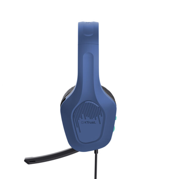 Trust GXT 415B Zirox Headset Bedraad Hoofdband Gamen Blauw - Afbeelding 6