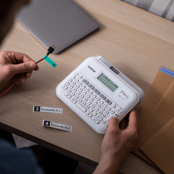 Brother PT-D410VP labelprinter ZINK (Zero-Ink) 180 x 180 DPI Bedraad TZe QWERTY - Afbeelding 5
