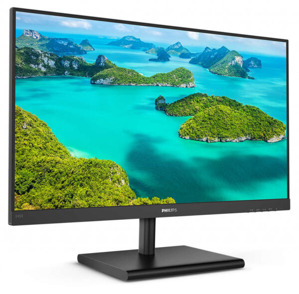 Philips E Line 245E1S/00 LED display 60,5 cm (23.8") 2560 x 1440 Pixels 2K Ultra HD LCD Zwart - Afbeelding 5