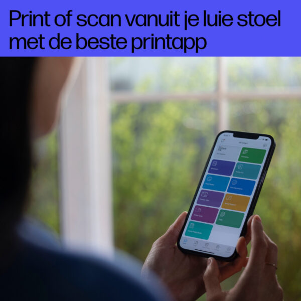 HP OfficeJet Pro 8134e Draadloos All-in-One Kleur Printer, Instant Ink; Dubbelzijdig printen - Afbeelding 7