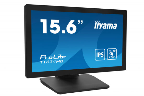 iiyama ProLite T1634MC-B1S computer monitor 39,6 cm (15.6") 1920 x 1080 Pixels Full HD LED Touchscreen Zwart - Afbeelding 2
