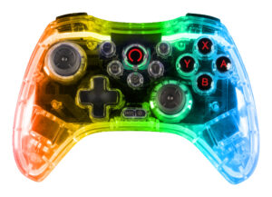 Konix Crystal Transparant USB Gamepad Analoog/digitaal Nintendo Switch, PC