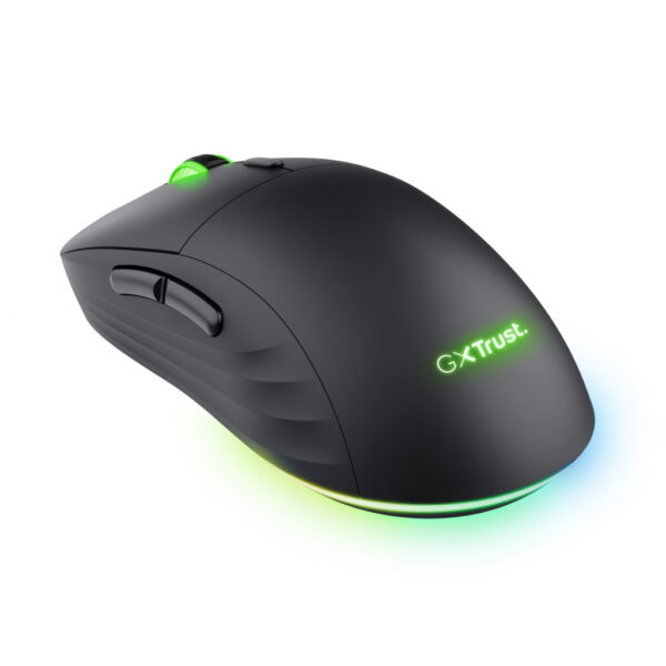 Trust GXT 927 Redex+ muis Gamen Rechtshandig RF Wireless + USB Type-A Laser 25600 DPI - Afbeelding 2