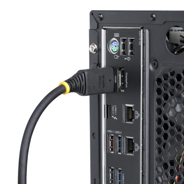 StarTech.com 1,8m High Speed HDMI Kabel met Grip Connectors, 4K 60Hz/1440p 144Hz, HDR10/HDCP 2.2/ARC, 18Gbps, UHD HDMI 2.0 Kabel - Afbeelding 9