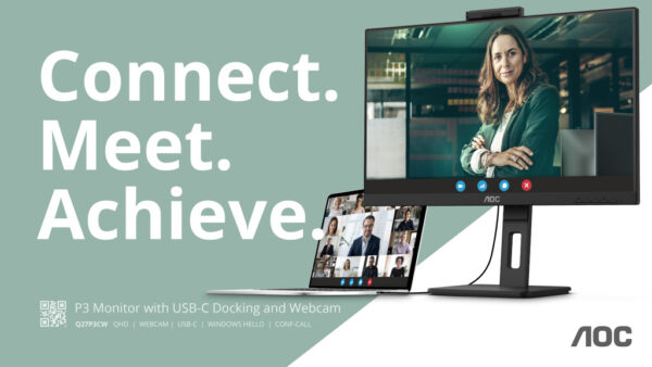 AOC Q27P3CW computer monitor 68,6 cm (27") 2560 x 1440 Pixels Quad HD LED Zwart - Afbeelding 16