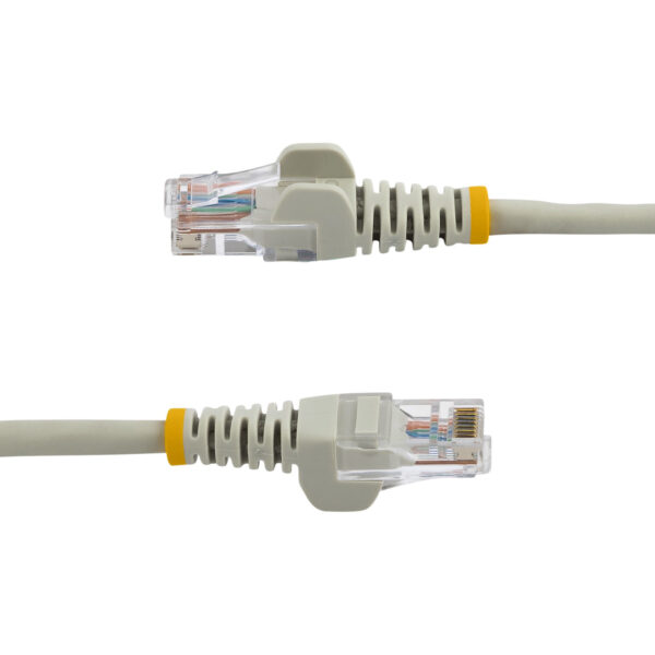 StarTech.com Cat5e Ethernet netwerkkabel met snagless RJ45 connectors UTP kabel 0,5m grijs - Afbeelding 3