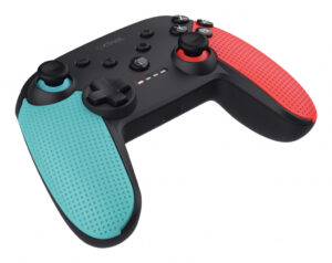 Trust GXT 1246B Muta Zwart, Blauw, Rood Bluetooth Gamepad Nintendo Switch, Nintendo Switch Lite