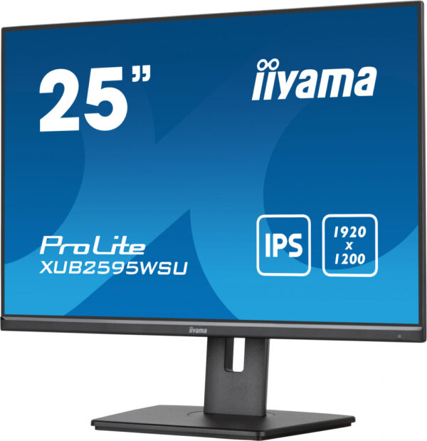 iiyama ProLite XUB2595WSU-B5 computer monitor 63,5 cm (25") 1920 x 1200 Pixels WUXGA LED Zwart - Afbeelding 5